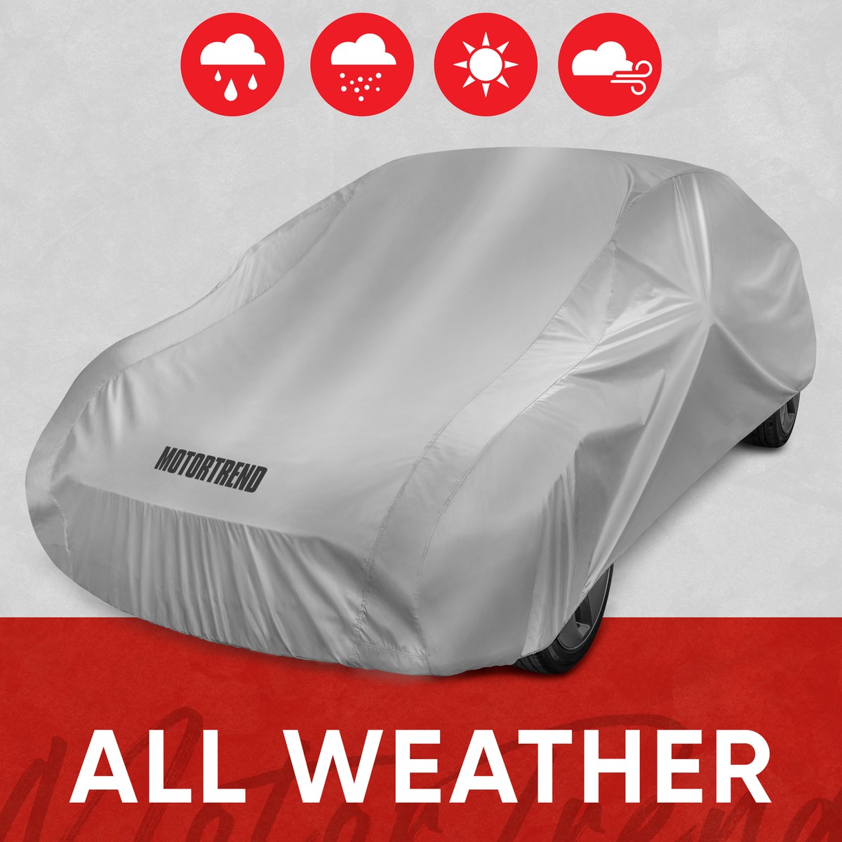 Motor Trend All-Weather Truck Cover - Waterproof UV Protection For Outdoor Use