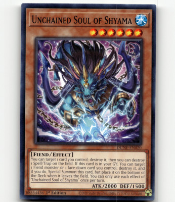 Yugioh - Unchained Soul of Shyama - Duelist Nexus - Common