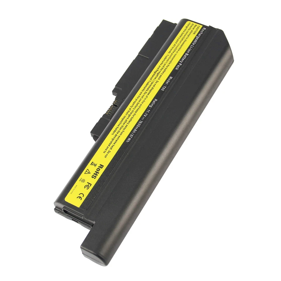 Batería de 9 celdas T500 W500 R500 para IBM Lenovo ThinkPad T61 T61p T60 R61 R61i R60 Foto 4 de 4