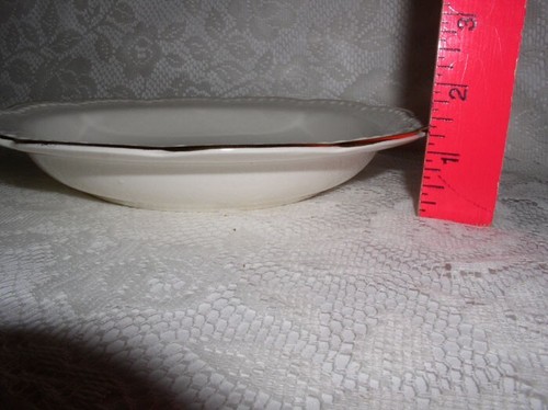Stetson Heritage Ware Pink Blue Yellow Flowers Flower Scalloped Soup Bowl - Picture 3 of 3