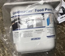 Carlisle CM1104C1402 Coldmaster CoolCheck 6" D Sixth-size Food Pan 1.6 qt