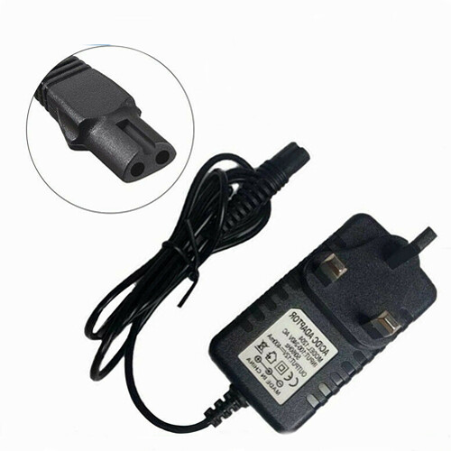 12V UK Plug Power Shaver Razor Charger Fit For Braun Epilator Silk Epil 1 3 5 7 - Afbeelding 1 van 6