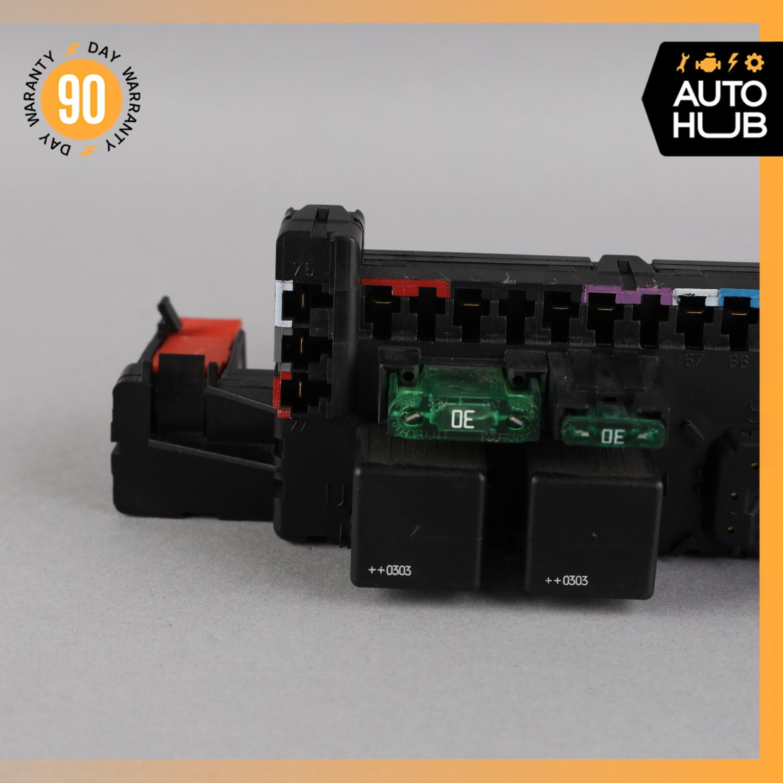 03-12 Mercedes R230 SL500 SL55 AMG SL550 Rear SAM Fuse Box Relay Module OEM