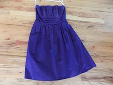 Prom/ Homecoming/formal Dress Size 6 Lapis Plum Color Davids Bridal
