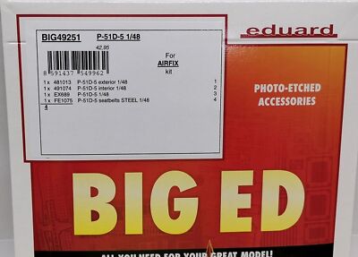 MW22 EDUARD BIGED BIG49251 P-51D-5 1/48 ZUBEHÖR 1/48