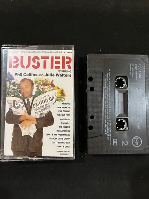 Buster..Original Motion Picture Soundtrack 1988 Cassette (Phil Collins) TCV 2544