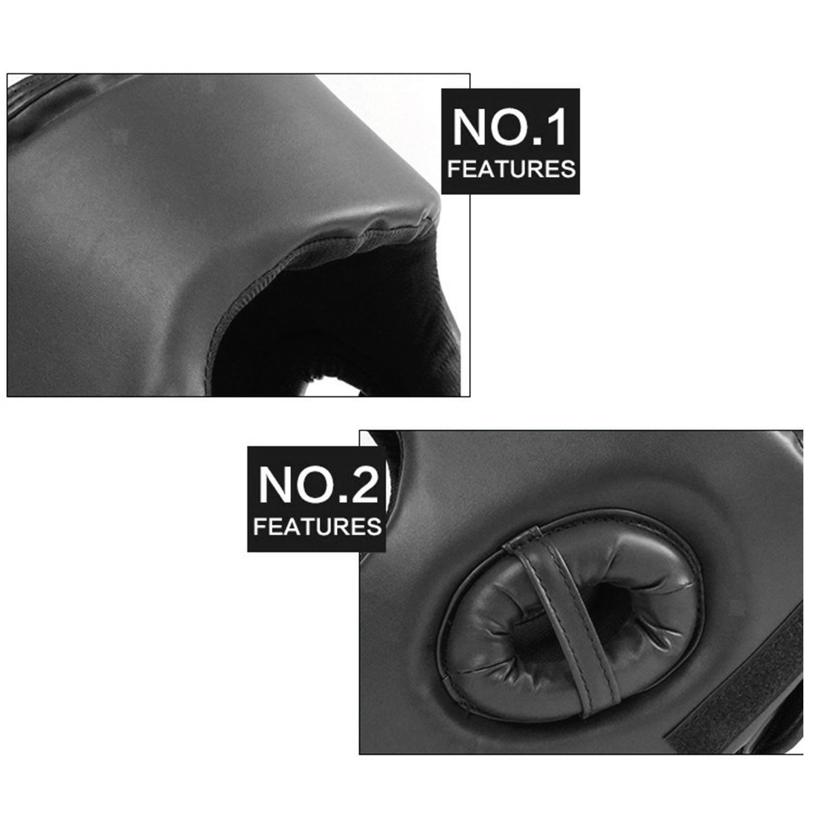 Boxing Head Guard MMA Sparring Headguard Kid Adult Training Head Gear