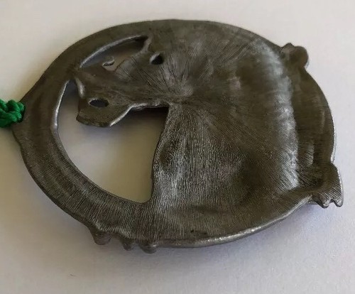 1990 Vantage Championship Pewter Christmas Ornament Santa Golf Bag Teddy Gifts - Picture 11 of 12