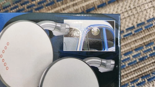 Classic Car Side Mirrors Pair