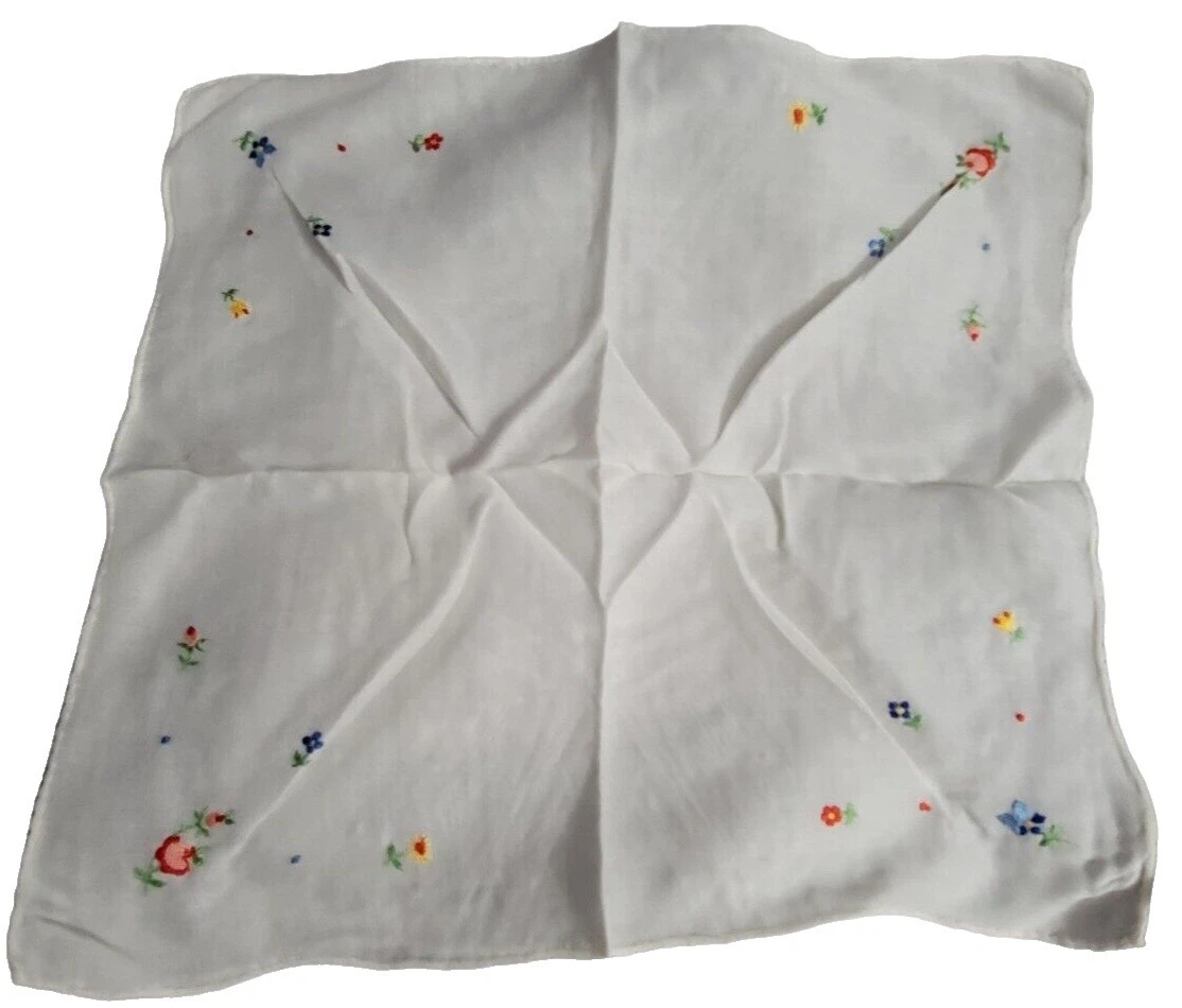 Ropa de eveningwear Pañuelos vintage Plain & Solid