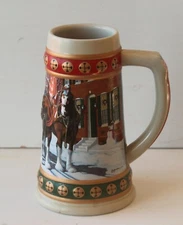 Anheuser-Busch Holiday Stein Collection 93 made in Brazil