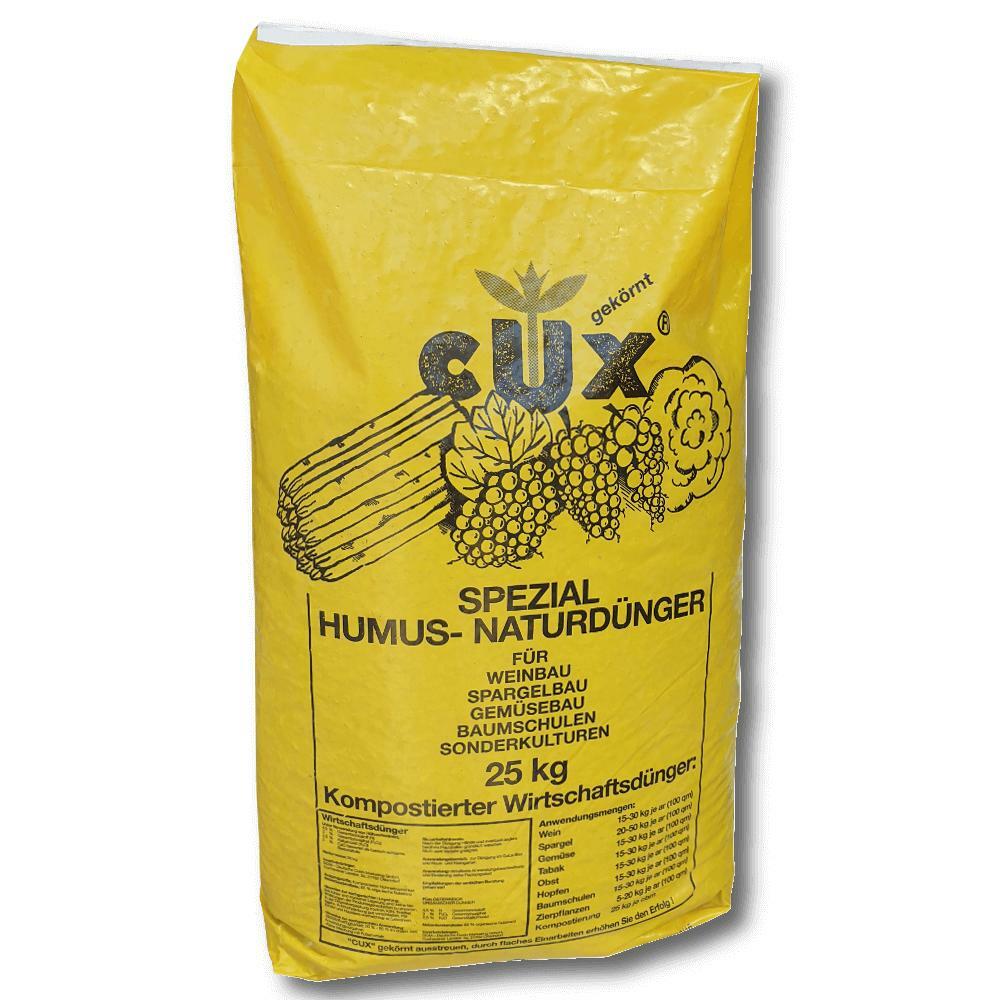 Cuxin Humuskorn émietté 25 kg engrais de jardin naturel universel