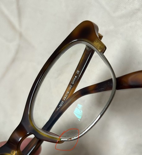 Warby Parker HOLCOMB 3225 Eyeglasses Tortoise Cat Eye Frame 49mm FRAMES w Case - Picture 9 of 9
