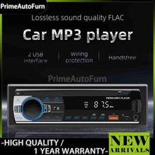 Bluetooth Car Stereo Audio In-Dash FM Aux Input Receiver SD USB MP3 Radio Player