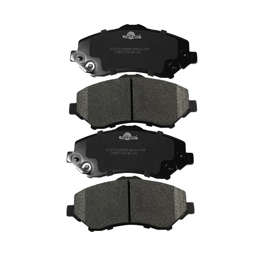 Front Rear Ceramic Brake Pads For 07 - 11 Dodge Nitro,Jeep Liberty Wrangler JK - Picture 2 of 7