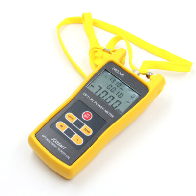 Portable Optical Power Meter JW3208C Laser Fiber Optic Tool Tester -50 to +26dBm