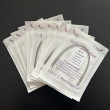 10 Packs Dental Orthodontic Thermal Activated Niti Arch Wires Round Ovoid Form