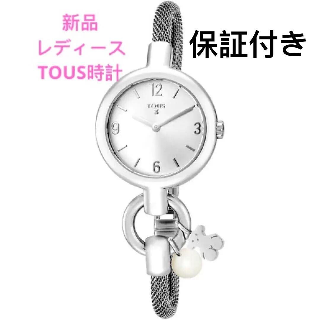 TOUS Charm Watch HOLD Silver Stainless Steel limited From
