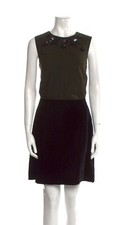 Prada Fall 2009 Vintage Colorblock Mini Dress Size IT 44