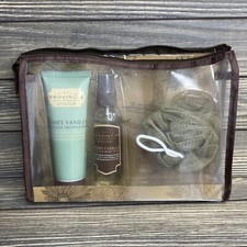 La Bella Provincia Honey Vanilla Scented Body Care Set Shower Gel Body Mist