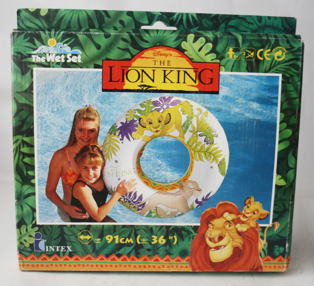 VINTAGE 90'S LION KING INFLATABLE 36