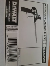Pro Dewalt Trigger Foam Gun Dispenser 08128-pwr heavy duty metalgrade no plastic