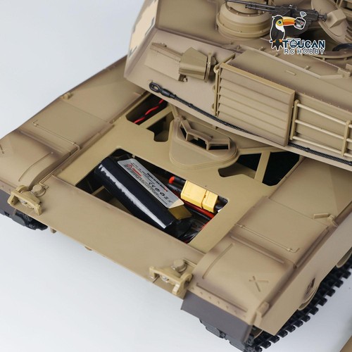 On Sale 2.4Ghz Henglong 1/16 Plastic Ver 7.0 M1A2 Abrams RTR RC Tank 3918 Model - Picture 12 of 12