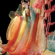 Hanfu Dress Women Chinese Traditional Embroidery Hanfu Carnival Cosplay Costume