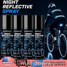 Night Reflective Spray - 100ml Spray Paint Cycling Camping Hiking Walking