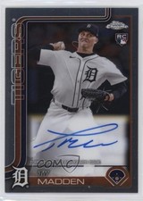 2025 Topps Chrome Rookie Auto Ty Madden #RA-TM Auto 0lc5