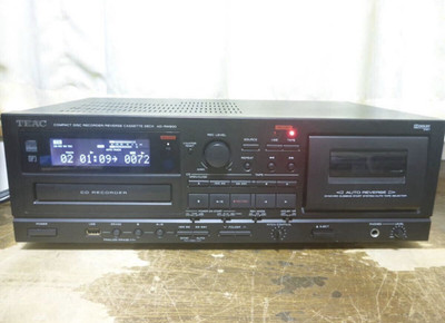 TEAC AD-RW900 CD Cassette Recorder Tested and working well good condition