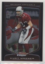 2009 Bowman Chrome Kurt Warner #14 HOF w1s