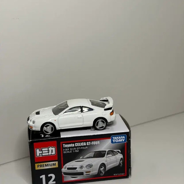 Tomica Premium Toyota Celica GT-FOUR No.12 1/62 Scale