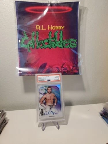 2020 Topps Chrome WWE Auto Daniel Bryan aka Bryan Danielson #/199 Auto PSA 10 - Image 3 of 4