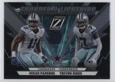 2022 Panini Zenith Thunder & Lightning Micah Parsons Trevon Diggs #TL-MT 1b8k