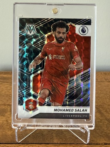 Mohamed Salah [Genesis] #176 2021 Panini Mosaic Premier League card