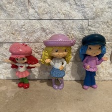 Lot of 3 Strawberry Shortcake McDonald Happy Meal Toys Vtg