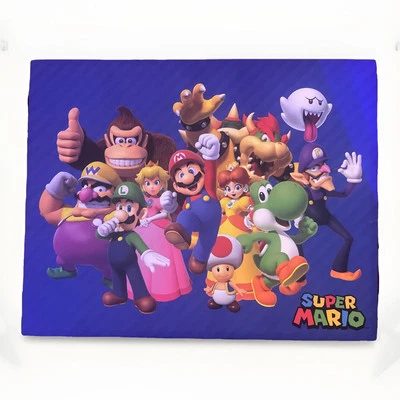 Official Nintendo Super Mario & Friends 16x20” Canvas Art, Game Room Collectible - Image 1 of 4