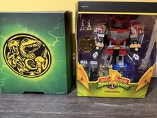 Super7 Ultimates Mighty Morphin Power Rangers Dino Megazord. New In Sealed Box