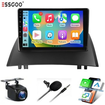 9'' Android14 Autoradio GPS NAVI RDS 2+64G Für Renault Megane II/2 2002-2009 KAM
