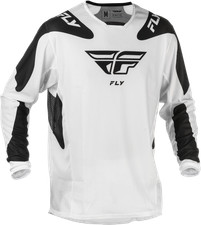 Kinetic Mesh Fits Sym Jersey White/Black Sm