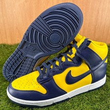 Nike Dunk High Michigan 2025 Lifestyle Sneakers HF3143-700 Men's Size 10.5