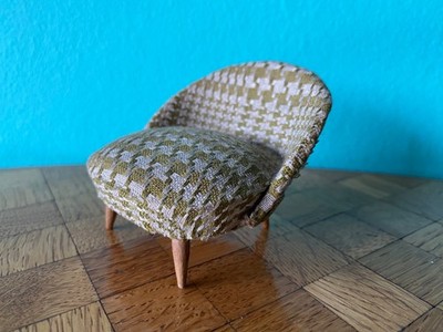 Sessel  Rülke 50er Puppenstube Puppenhaus  1:12 dollhouse armchair
