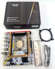 Scheda madre Qiyida X99 E5-D4 con kit CPU Intel Xeon E5 2670 V3 NUOVA IMBALLO ORIGINALE