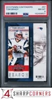 2013 PANINI CONTENDERS #67 TOM BRADY PATRIOTS PSA 8