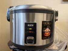 PESKOE HT250 25L Electric Rice Cooker 2200W Stainless Steel Silver/Black