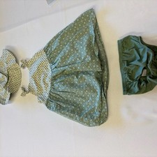 Carter's Green Patterned Diaper Cover Set