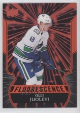 2020-21 Upper Deck Fluorescence Red Olli Juolevi #F-38 x6g