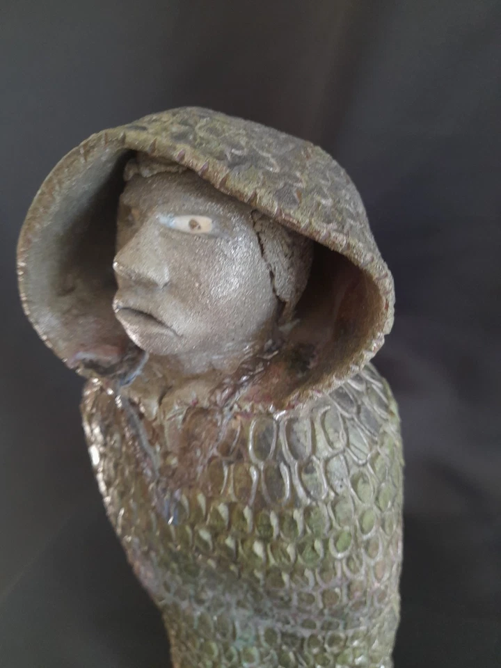 Vallauris. Marcel GIRAUD (1937-). Le Moine - Photo 3/4