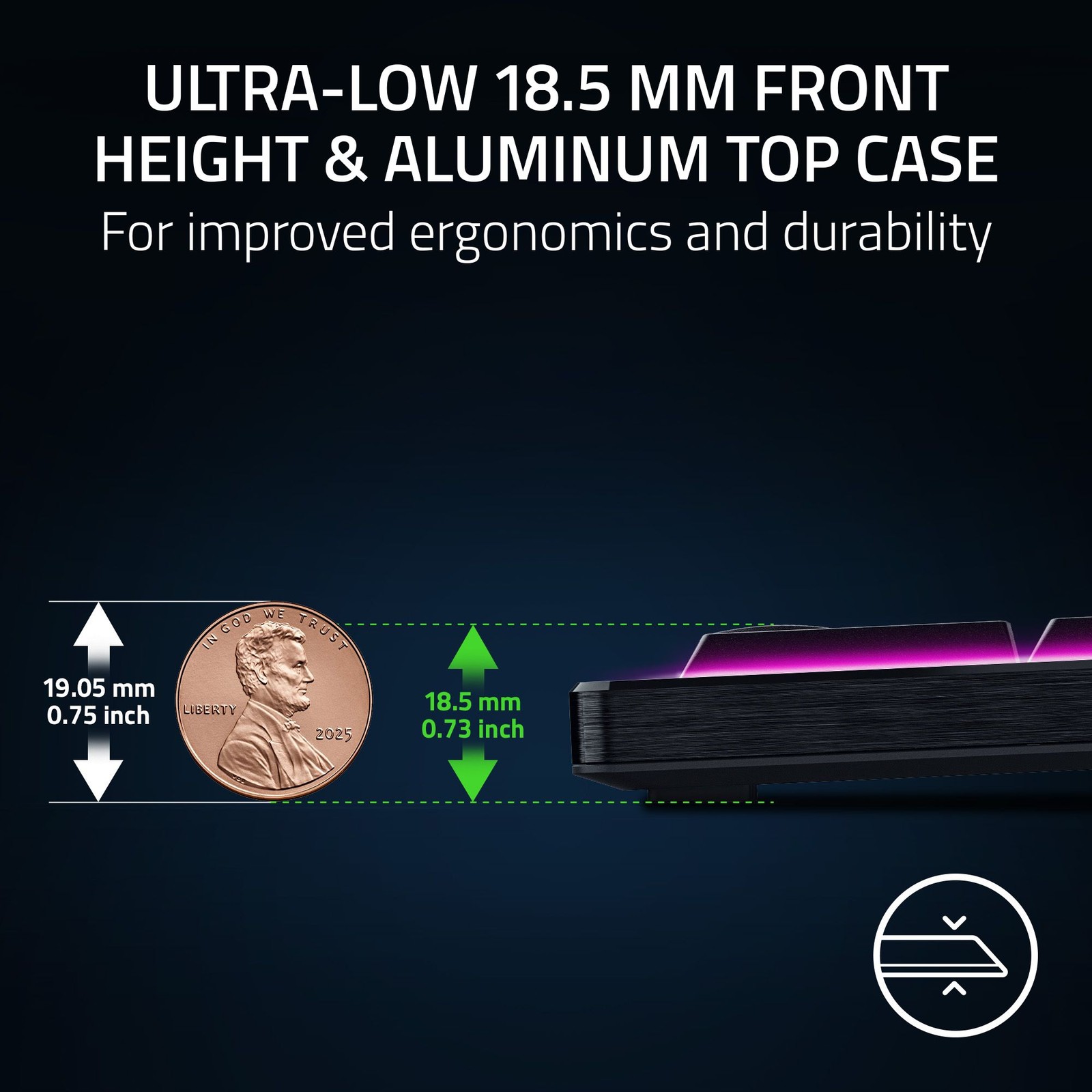 Клавиатура Razer BlackWidow V4 Low-profile HyperSpeed Wireless Mechanical Gaming Keyboard, цвет: As Seen — фото 5